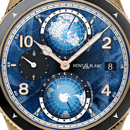 Montblanc-klocka 1858 Geosphere 0 Oxygen Limited Edition 1786 stycken 129415