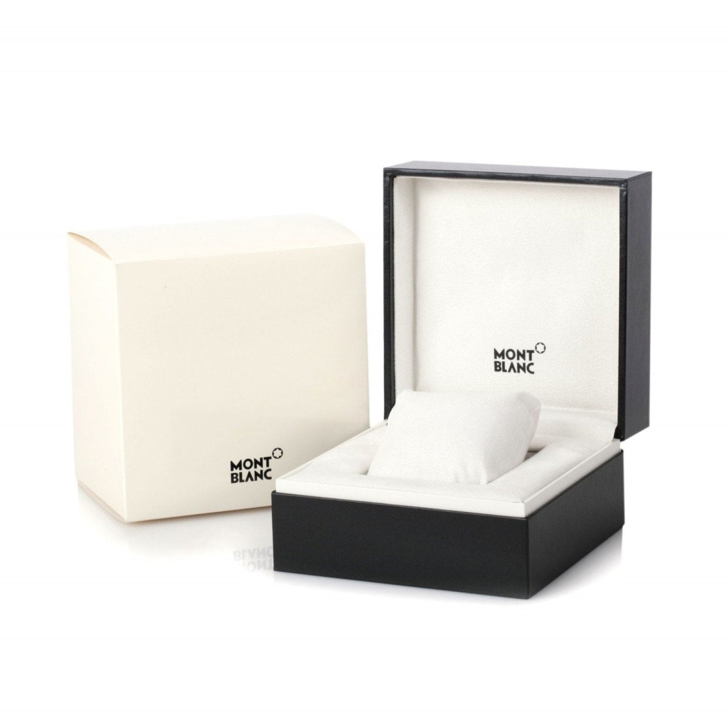 Montblanc Bohème Date 37mm Vit automatisk stålklocka 114733
