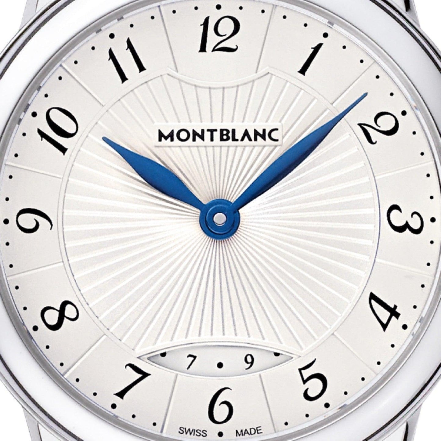 Montblanc Bohème Date Lady 27mm Silver Quartz Stålklocka 111207
