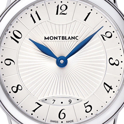 Montblanc Bohème Date Lady 27mm Silver Quartz Stålklocka 111207