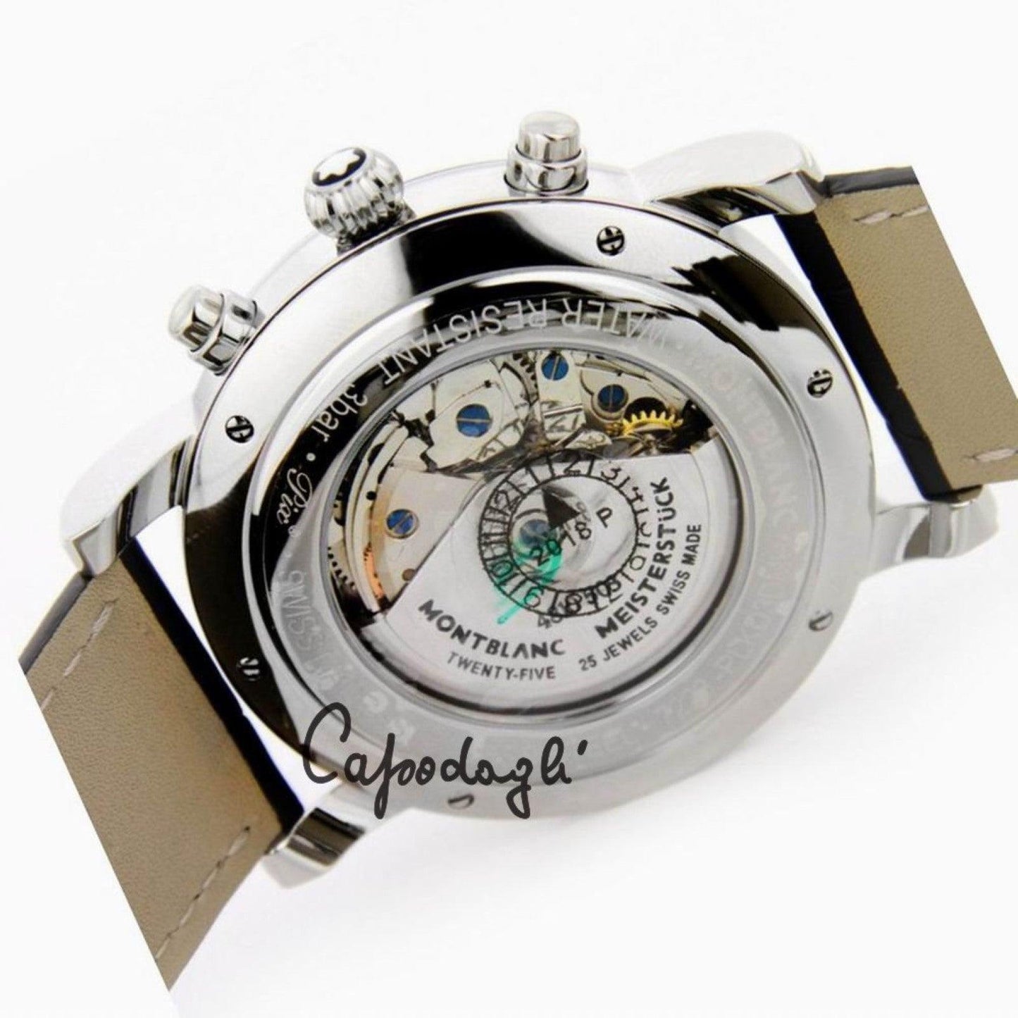 Montblanc Star Roman Chronograph UTC Carpe Diem specialutgåva 42mm silver automatisk stål 113880