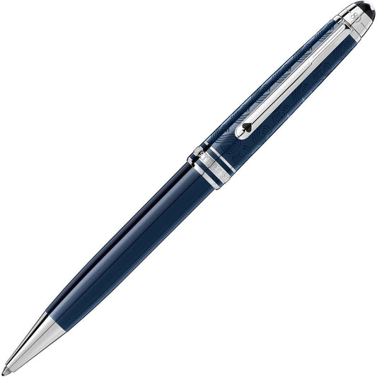 Montblanc kulspetspenna Meisterstück Classique Jorden runt på 80 dagar blå 126347
