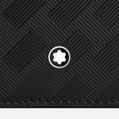 Montblanc porta carte di credito 3 scomparti con cerniera Montblanc Extreme 3.0 nero 129980