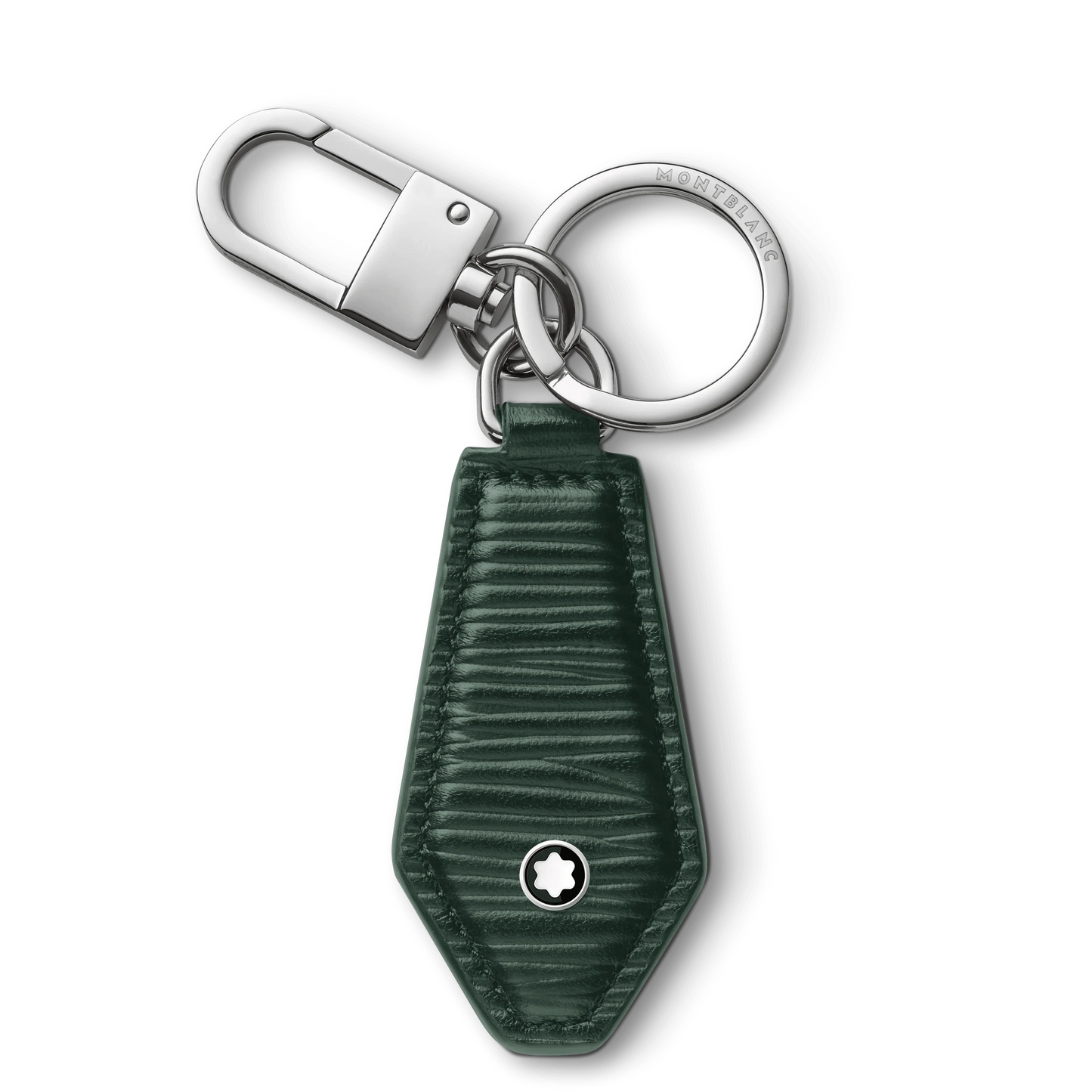 Montblanc portachiavi a forma di diamante Montblanc Sartorial verde inglese 130939