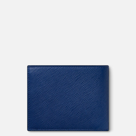 Montblanc portafoglio 6 scomparti Montblanc Sartorial blu 130812