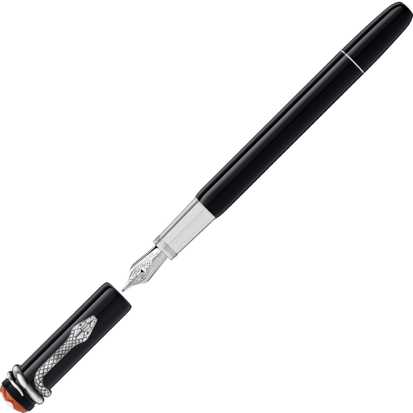 Montblanc Heritage Collection Rouge et Noir reservoarpenna specialutgåva svart spets M 114722