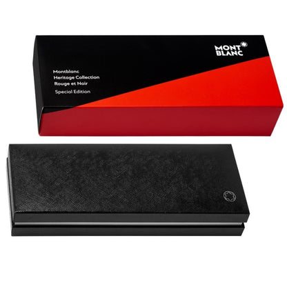 Montblanc Heritage Collection Rouge et Noir reservoarpenna specialutgåva svart spets M 114722