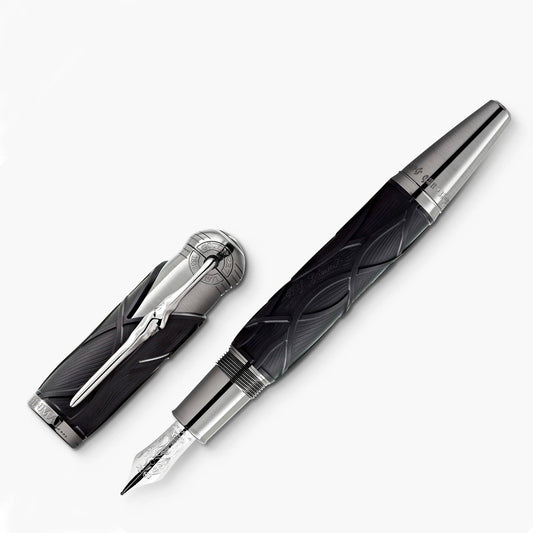Montblanc reservoarpenna Writers Edition Hyllning till bröderna Grimm F-tip Limited Edition 9800 stycken 128361