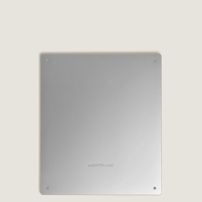 Montblanc digital paper argento 135012 supporto per tablet in metallo argento con design minimale e marchio discreto