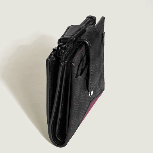 Montblanc Extreme 3.0 Mini Plånbok 6cc Svart/Cassis 199416