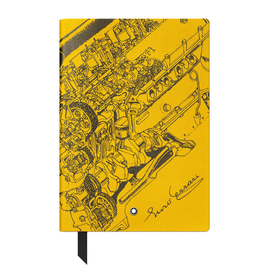 Montblanc Anteckningsbok #146 Linjerad Montblanc Great Characters Enzo Ferrari Special Edition Modena Gul 134717