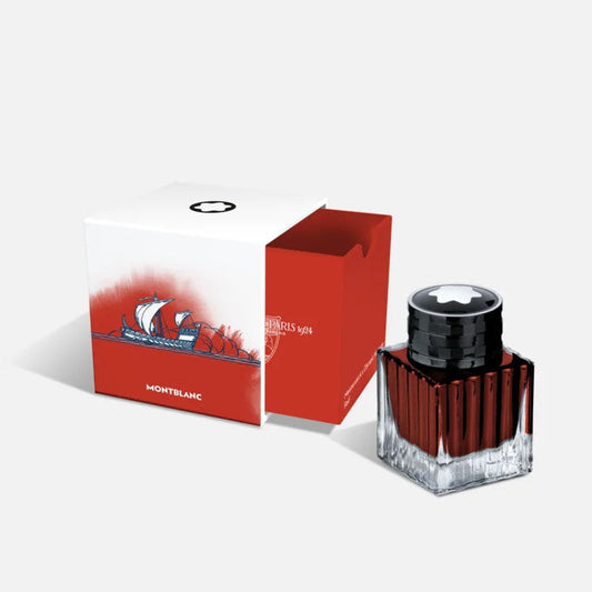 Montblanc bläckflaska 50 ml Meisterstück x Olympic Heritage Paris 1924 Röd 132952