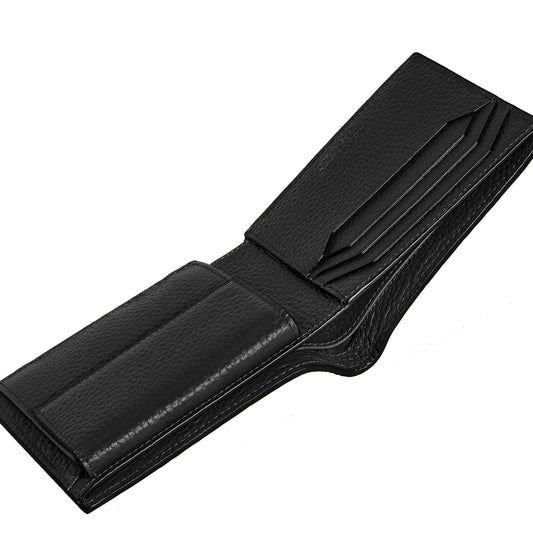 Montblanc Plånbok med Myntfodral 4 Fack Svart 220217