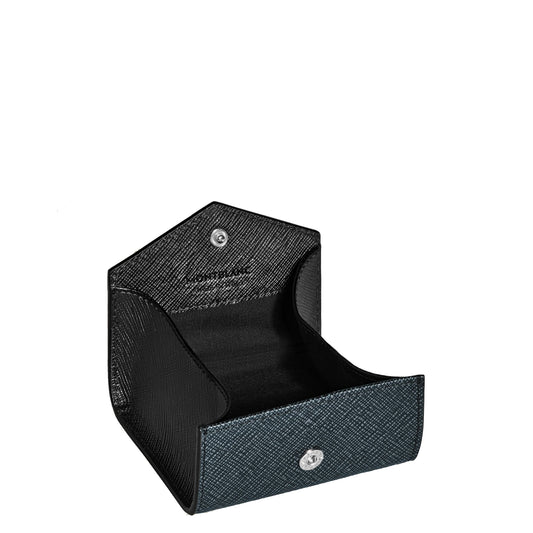 Montblanc Sartorial Myntväska i Blå Tweed 220348