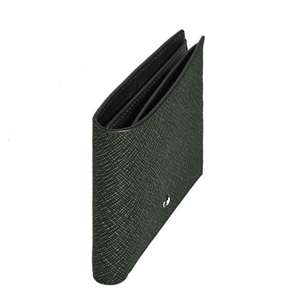 Montblanc 6-fackig plånbok i tweed, kakifärgad 220385