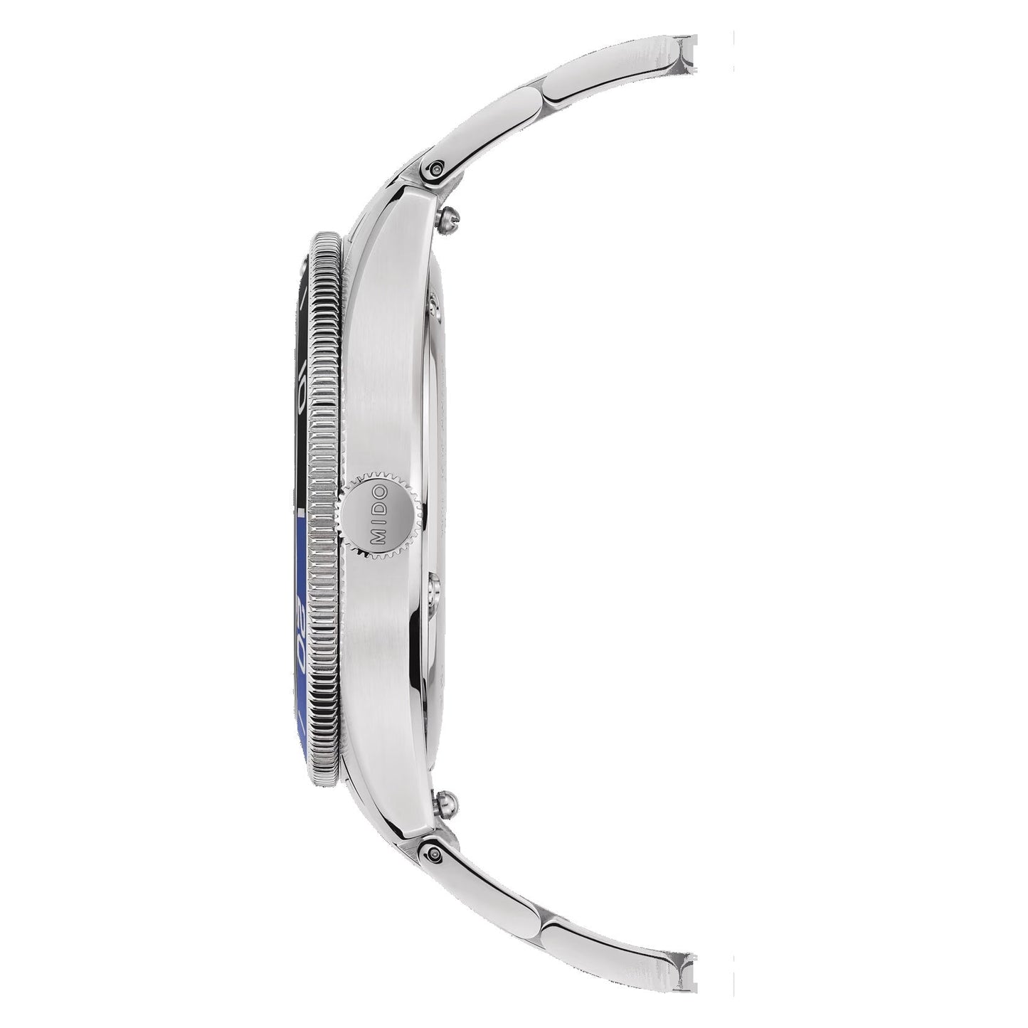 Mido Ocean Star 39mm blå automatisk stålklocka M026.907.11.041.00