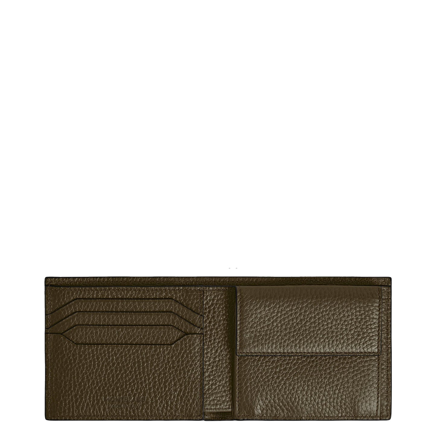 Montblanc Plånbok med Myntfodral 4 Fack Khaki 220216
