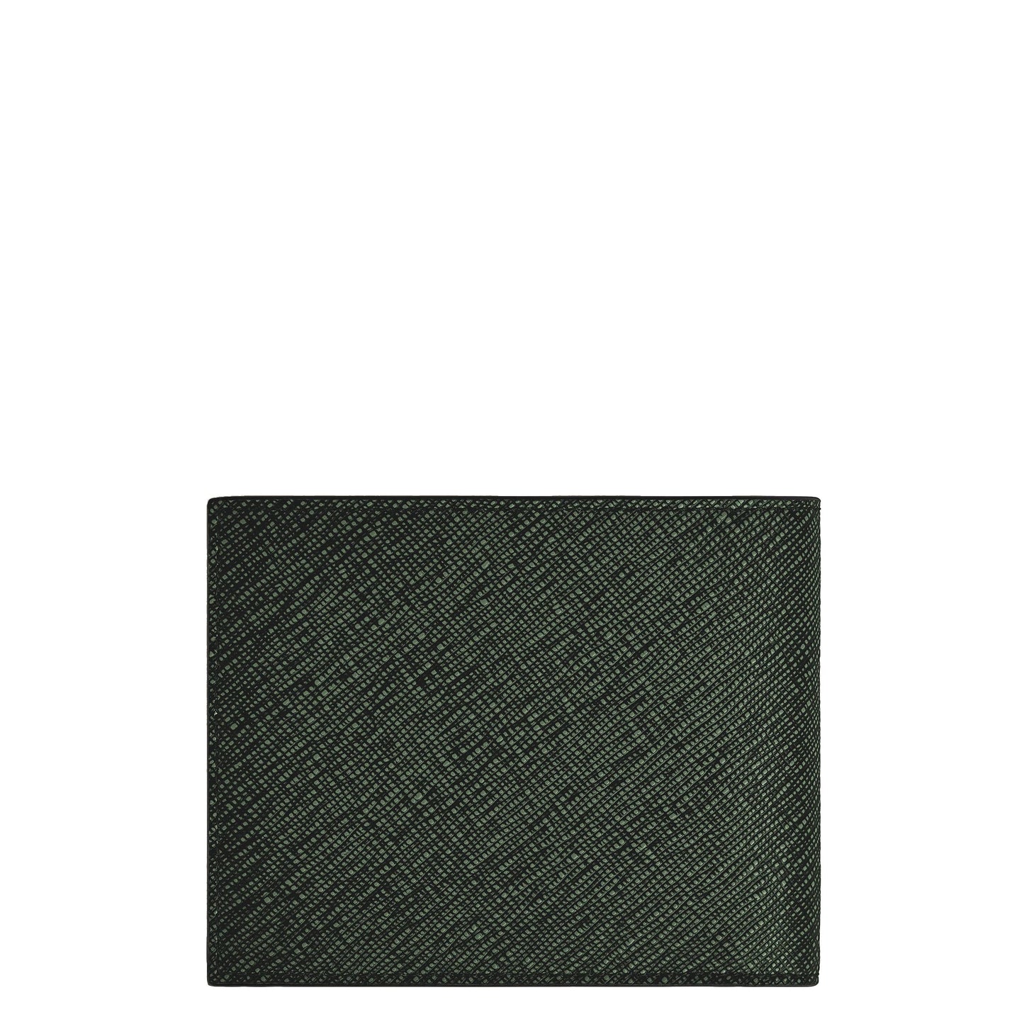 Montblanc 6-fackig plånbok i tweed, kakifärgad 220385