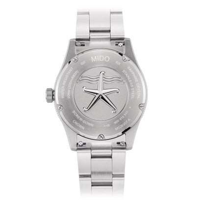 Mido Ocean Star 39mm blå automatisk stålklocka M026.907.11.041.00